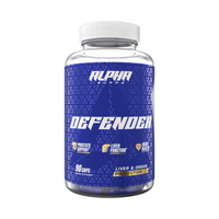 Alpha Supps Defender front of bottle label