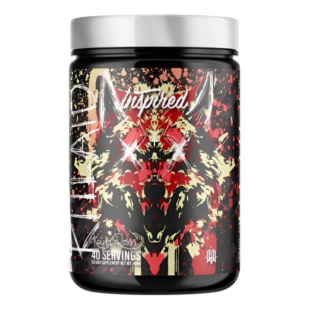Inspired DVST8: DARK Pre- Workout front of bottle killaid flavor