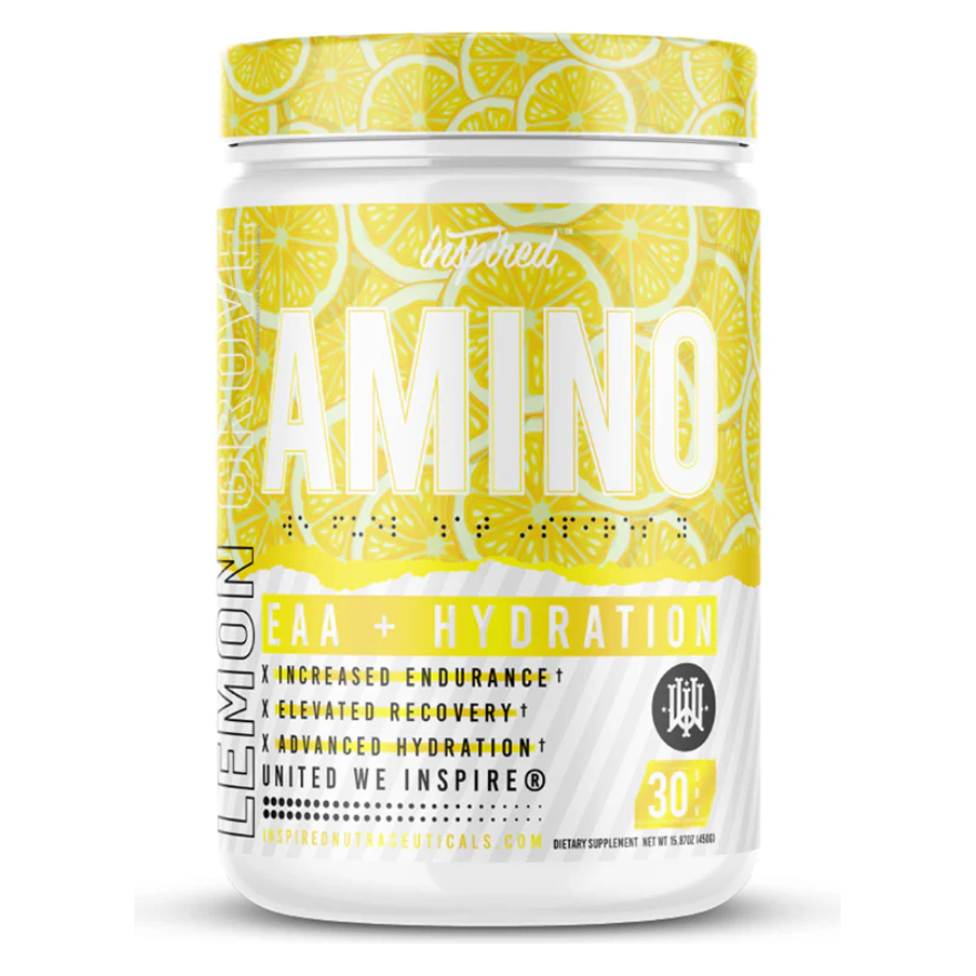 Inspired Amino Acids Lemon grove flavor bottle