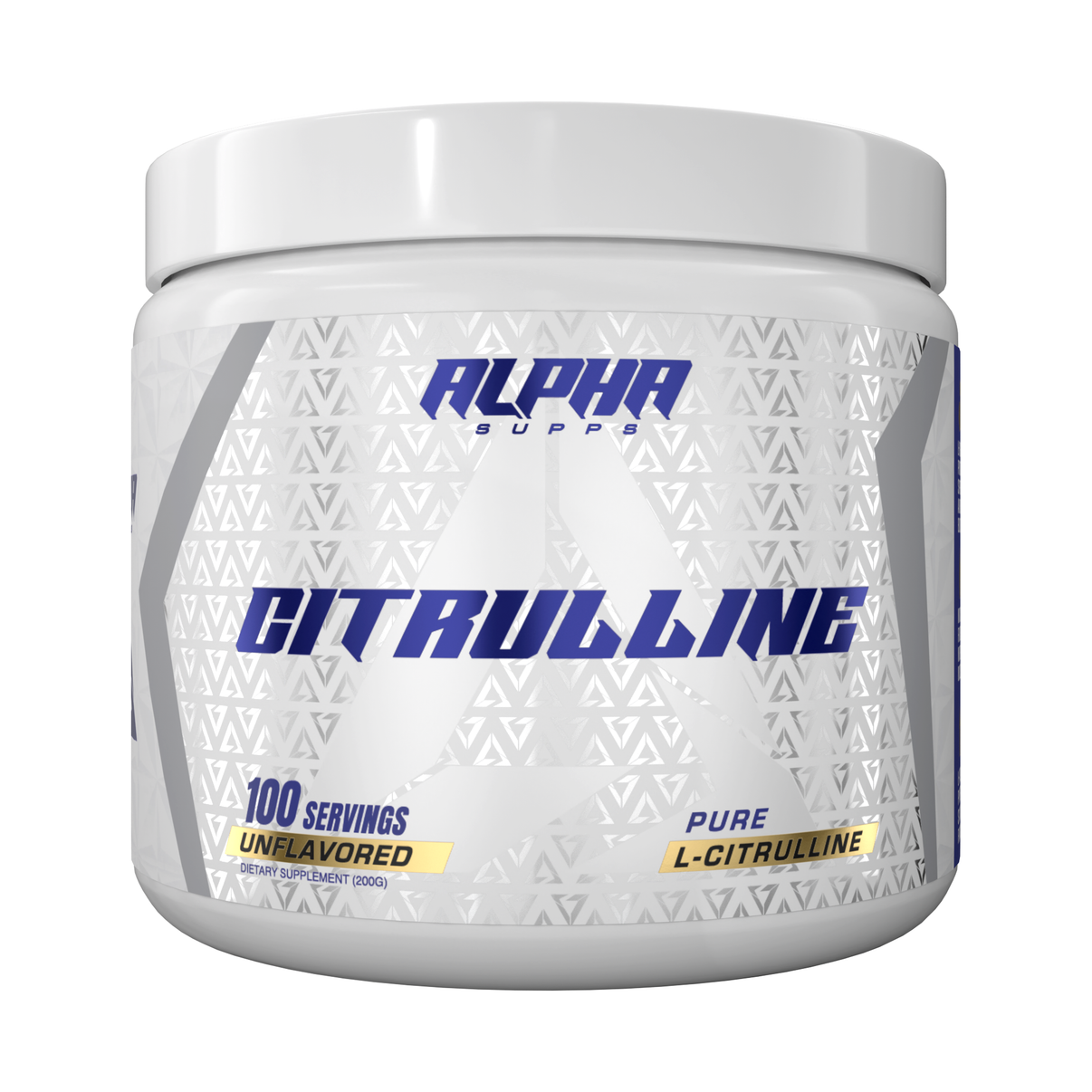 Alpha Supps Citrulline front of bottle label