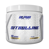 Alpha Supps Citrulline front of bottle label