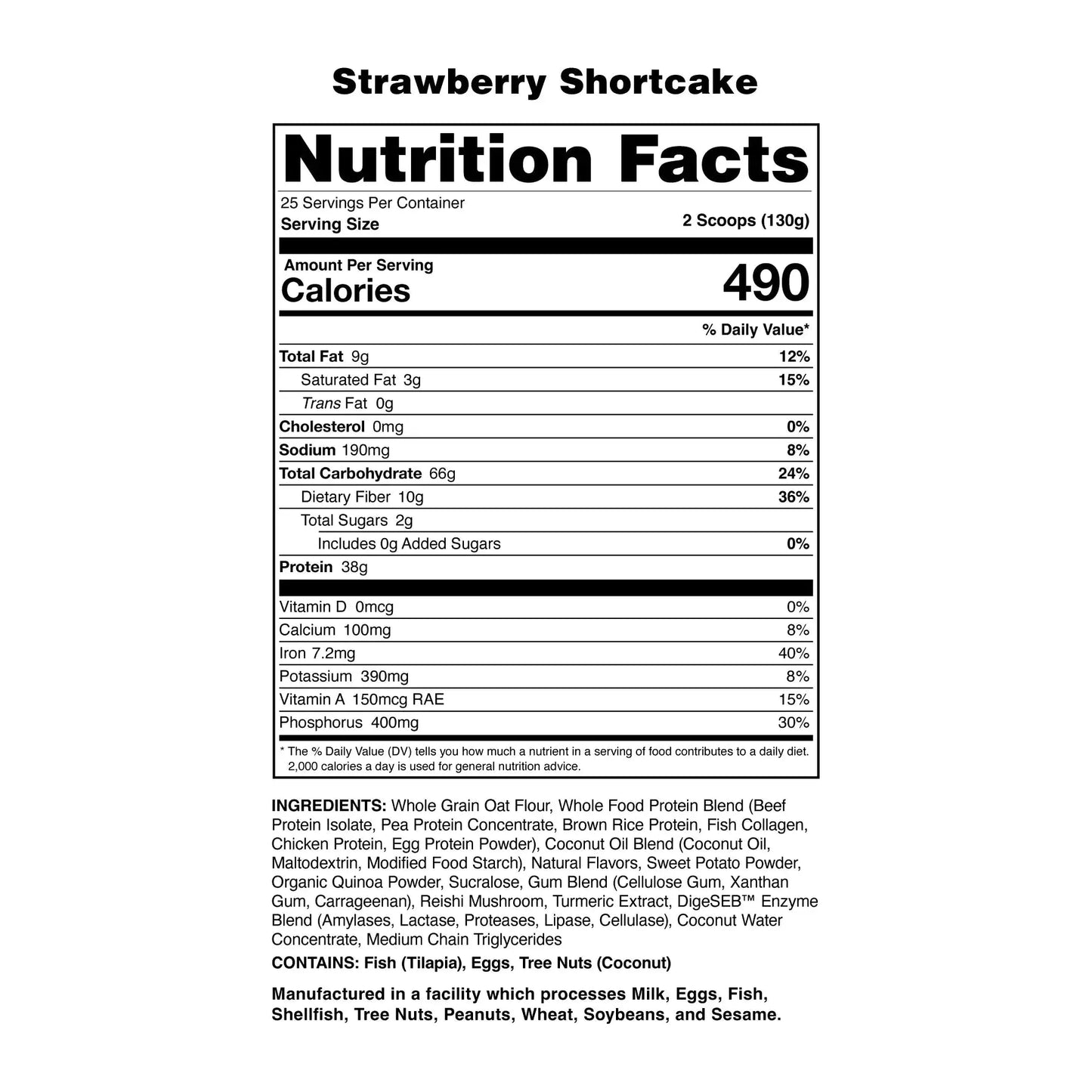 Anabolic Warfare Meal Replacement