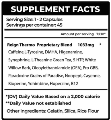 Reign Thermo