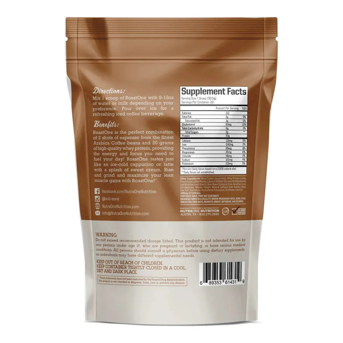 NutraOne RoastOne