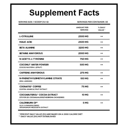 Hypd Supps Yolo Shred Thermo Pre-Workout