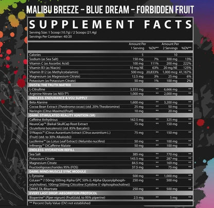 DVST8: DARK Pre- Workout