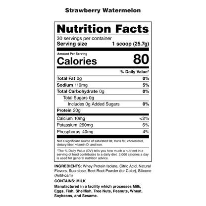 IsolateOne Clear Protein