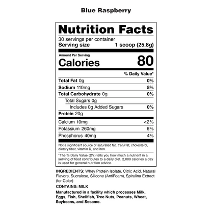 IsolateOne Clear Protein