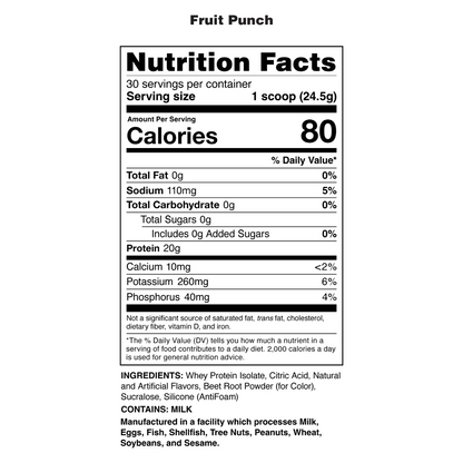 IsolateOne Clear Protein